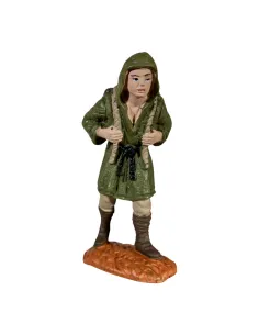 Boscaiolo Oliver 8 cm con legna in spalla 2