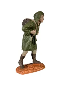 Boscaiolo Oliver 8 cm con legna in spalla