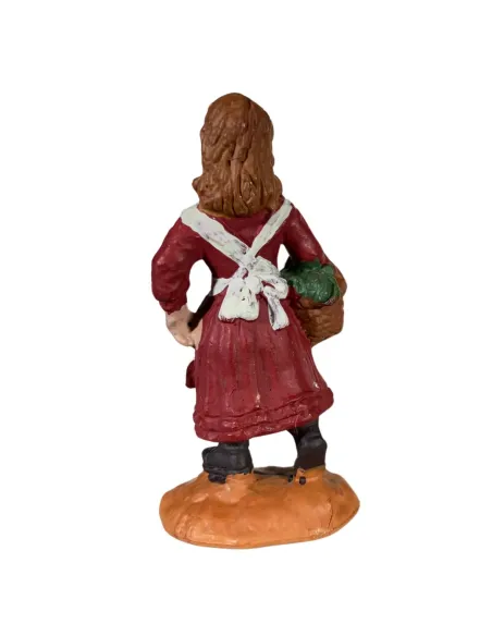 Bambina Oliver per statue da 8 cm con cesto