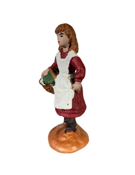 Bambina Oliver per statue da 8 cm con cesto