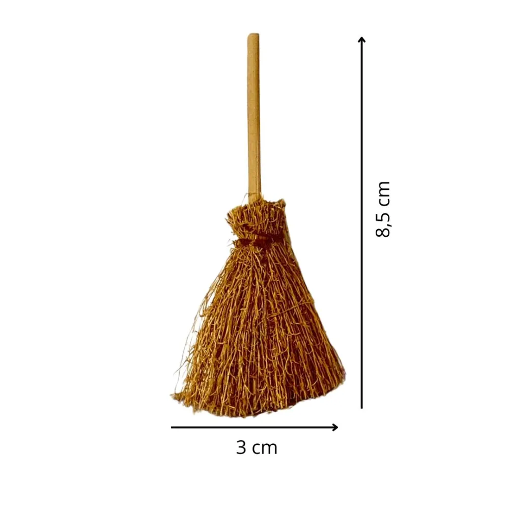Fireplace Broom for 30 cm Nativity Figures
