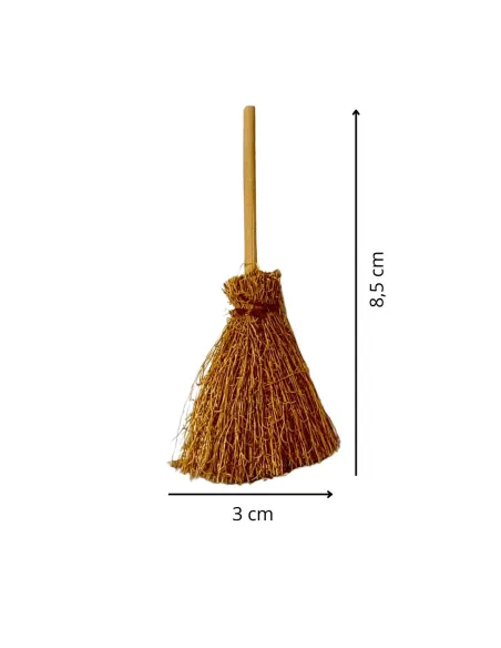 Fireplace Broom for 30 cm Nativity Figures