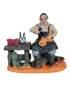 Calzolaio Oliver 8 cm con arredo