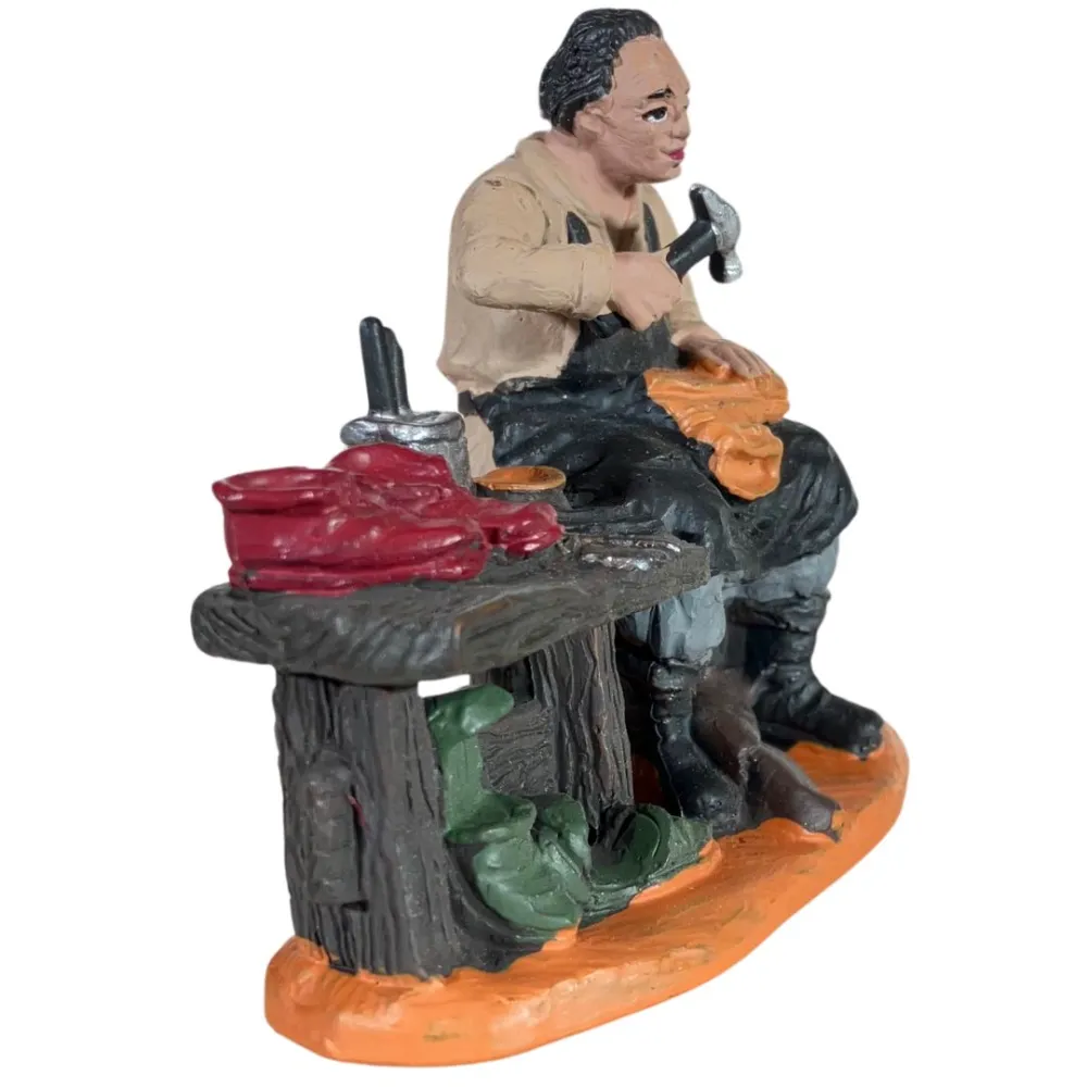 Calzolaio Oliver 8 cm con arredo