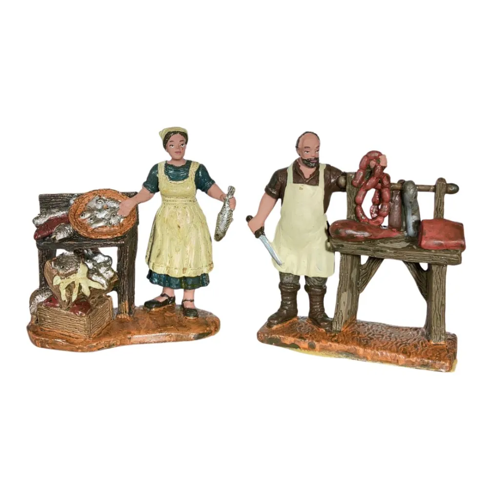 Oliver Fish Seller and Charcuterie Seller Set, 8 cm