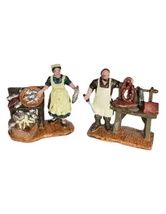 Oliver Fish Seller and Charcuterie Seller Set, 8 cm 2