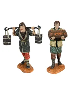 Oliver Woodcutter and Water Carrier Set, 12 cm