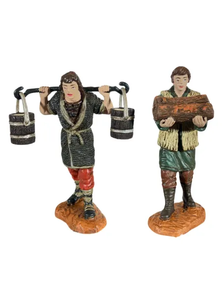 Oliver Woodcutter and Water Carrier Set, 12 cm