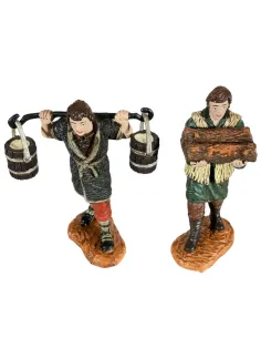 Oliver Woodcutter and Water Carrier Set, 12 cm 2