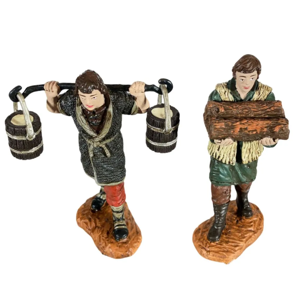 Oliver Woodcutter and Water Carrier Set, 12 cm
