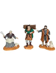 Set of Three Oliver Figures - 10 cm
