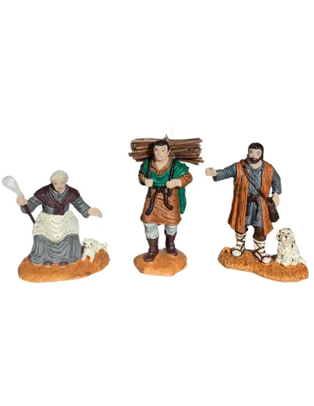 Set of Three Oliver Figures - 10 cm