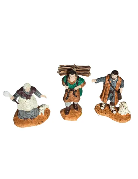 Set of Three Oliver Figures - 10 cm