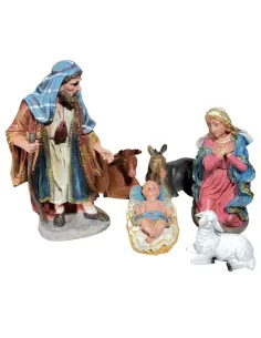 Set 6 pezzi Natività 30 cm 2