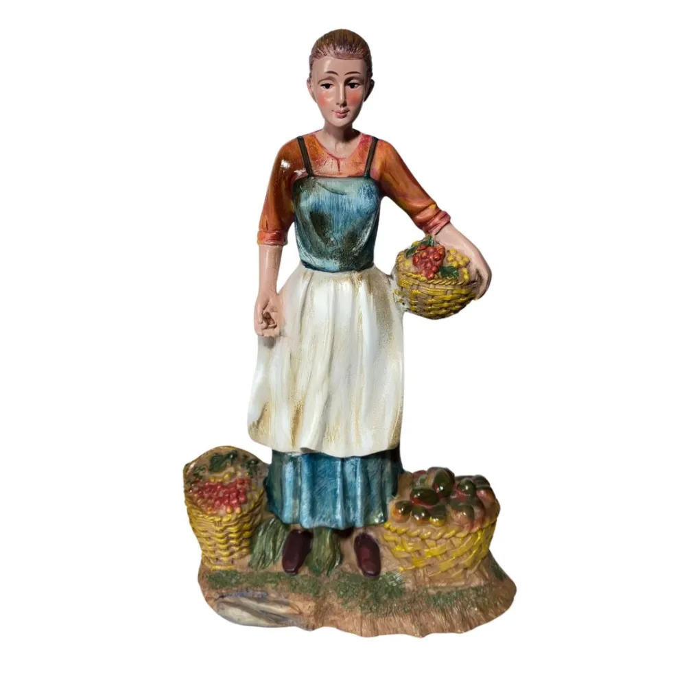 Woman with Fruit – 30 cm