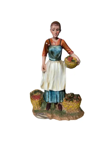 Woman with Fruit – 30 cm