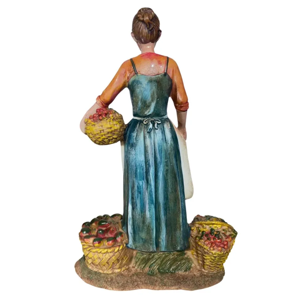Woman with Fruit – 30 cm