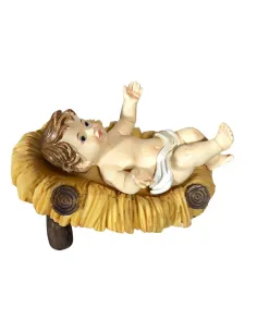 Baby Jesus with Cradle – for 25–30 cm Nativity Figures 2