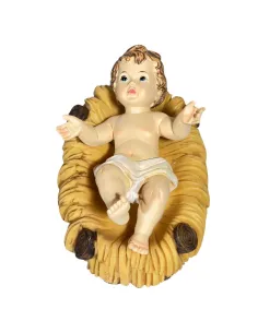 Baby Jesus with Cradle – for 25–30 cm Nativity Figures