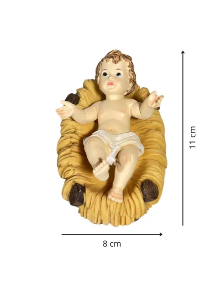 Gesù con culla 25-30 cm