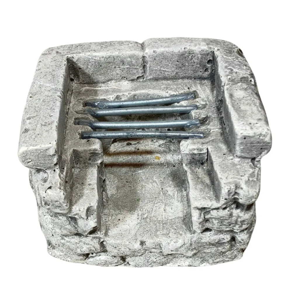 Plaster Brazier for 10–12 cm Nativity Figures
