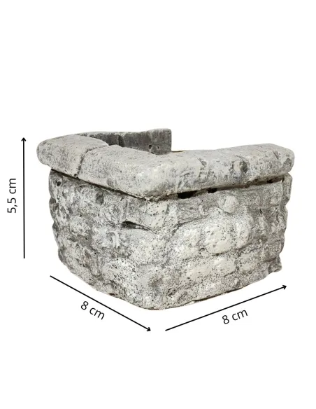 Braciere in gesso per statue da 10-12 cm