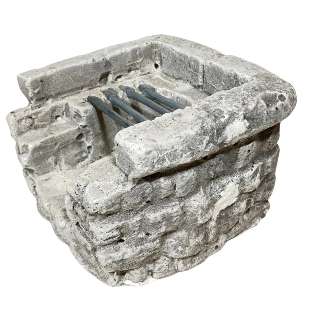 Plaster Brazier for 10–12 cm Nativity Figures