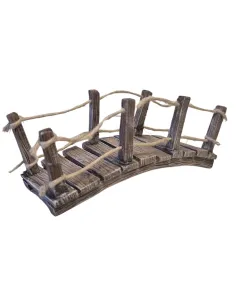 Faux Wood Polystyrene Bridge for 10–12 cm Nativity Figures