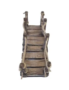 Faux Wood Polystyrene Bridge for 10–12 cm Nativity Figures 2