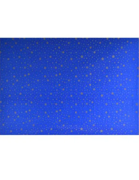 Light blue starry sky backdrop - 100x70 cm