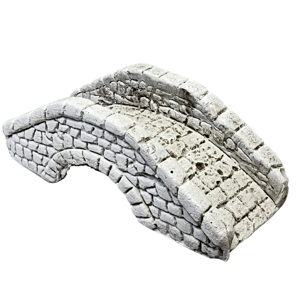 Plaster Stone Bridge for 8–10 cm Nativity Figures