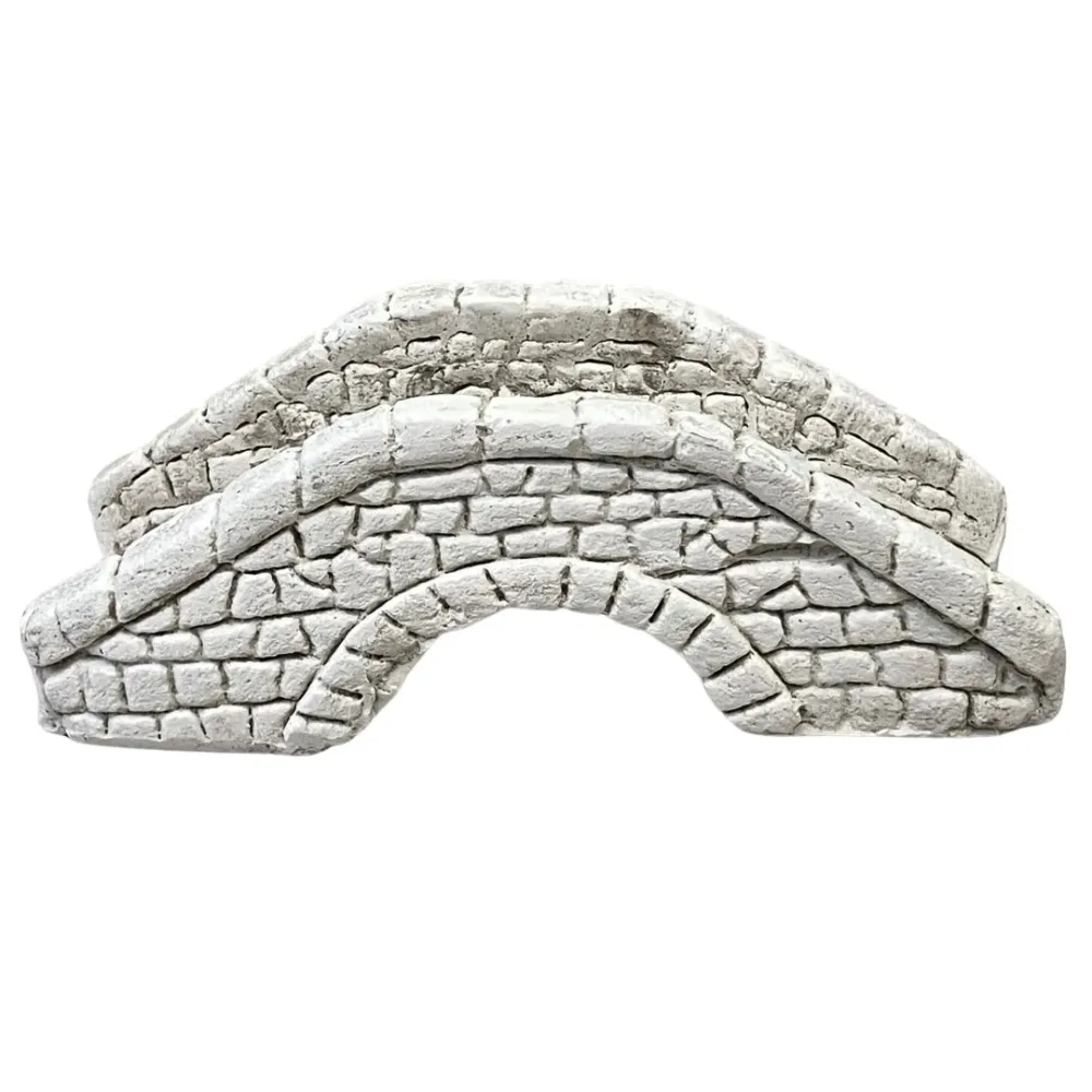 Plaster Stone Bridge for 8–10 cm Nativity Figures