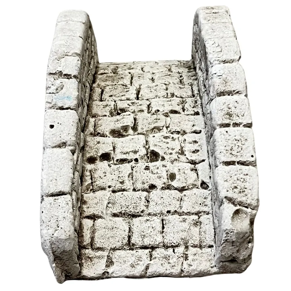 Plaster Stone Bridge for 8–10 cm Nativity Figures