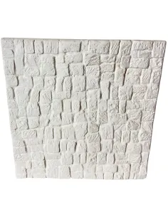 Pavimento in gesso mattoni irregolari da colorare 28x26 cm 2