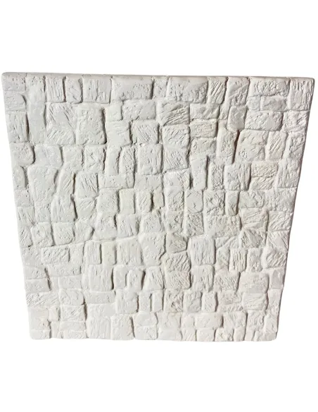 Pavimento in gesso mattoni irregolari da colorare 28x26 cm