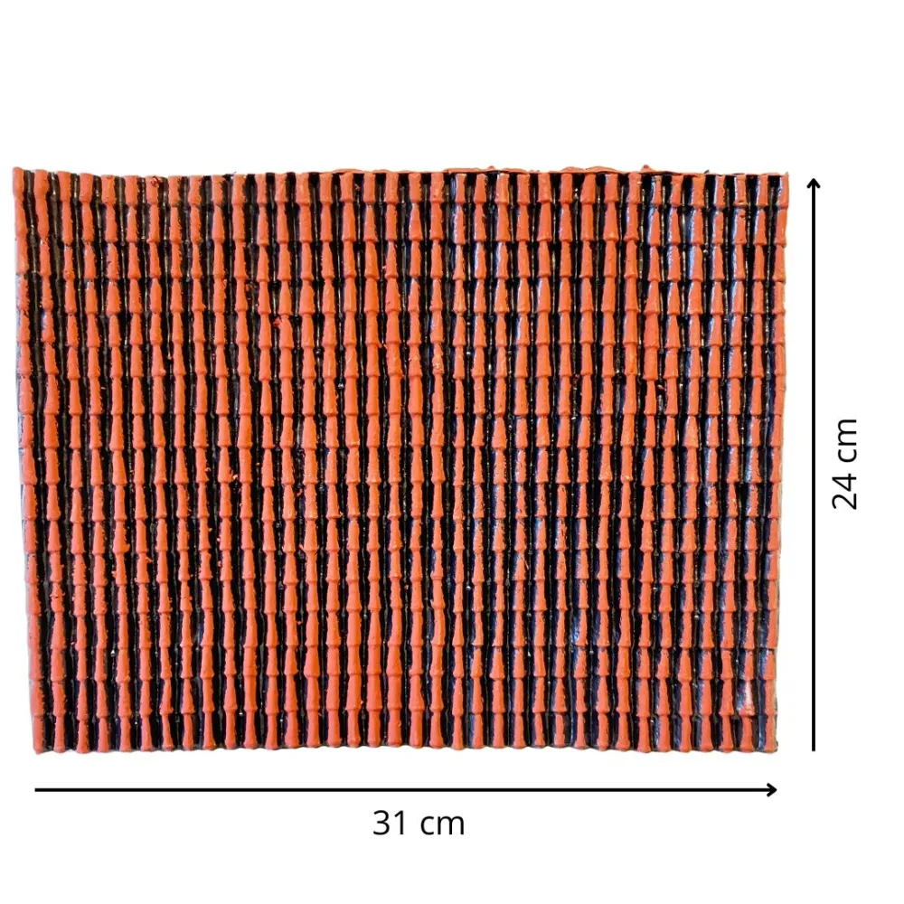 Fine Plastic Roof Panel – 31×24 cm