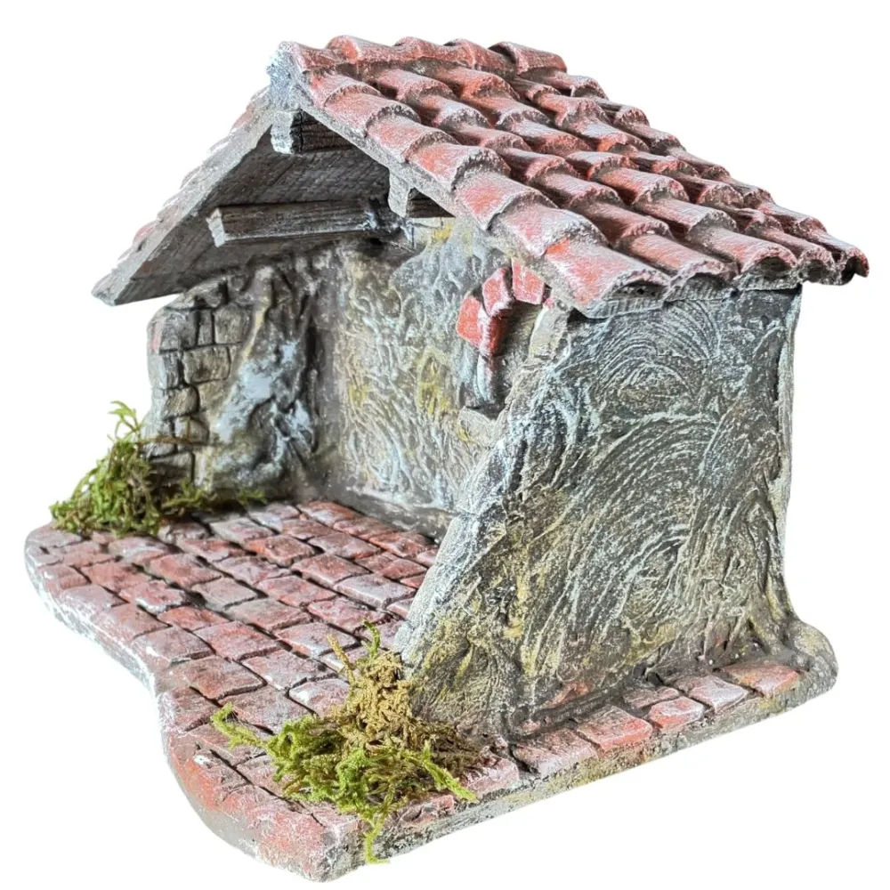 Setting for the Nativity or Workshop Scenes for 7–8 cm Nativity Figures