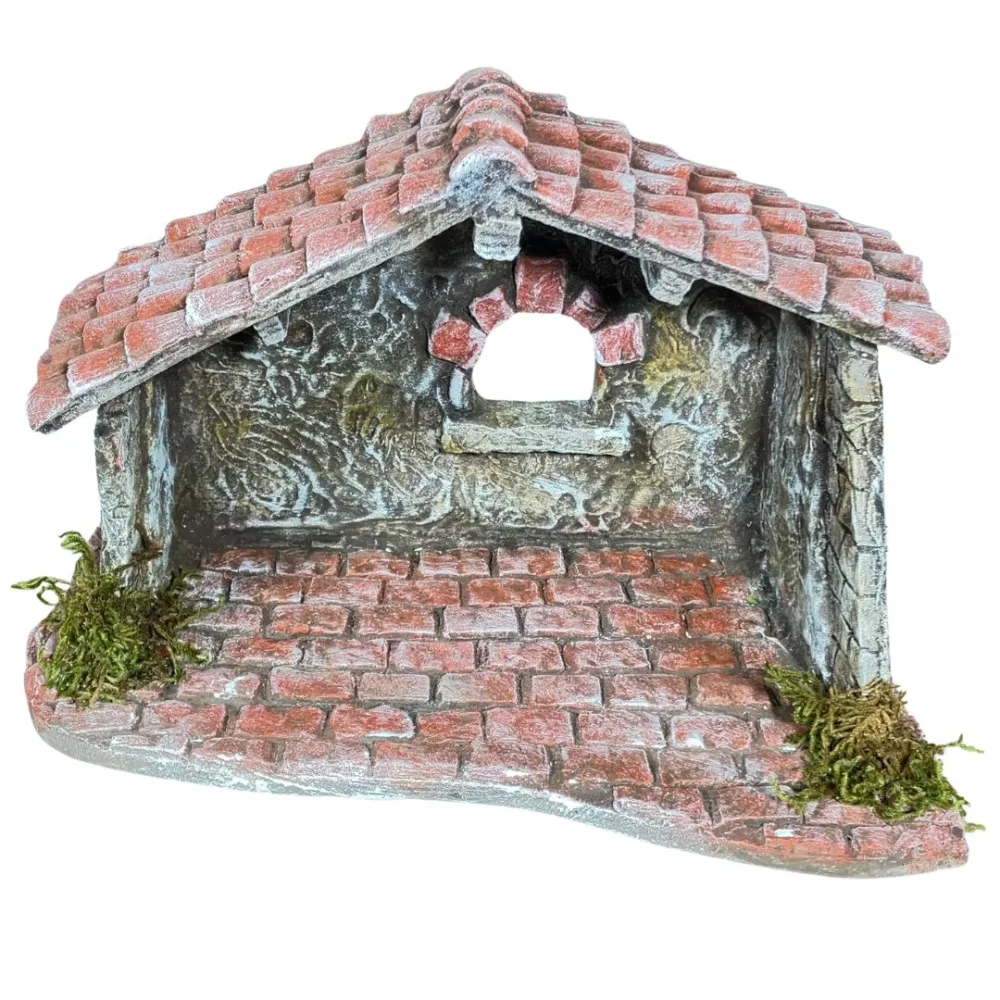 Setting for the Nativity or Workshop Scenes for 7–8 cm Nativity Figures