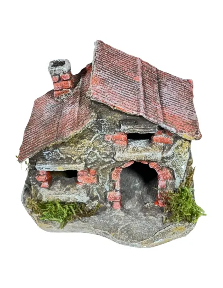 Polystyrene Brick House for 3 cm Nativity Figures
