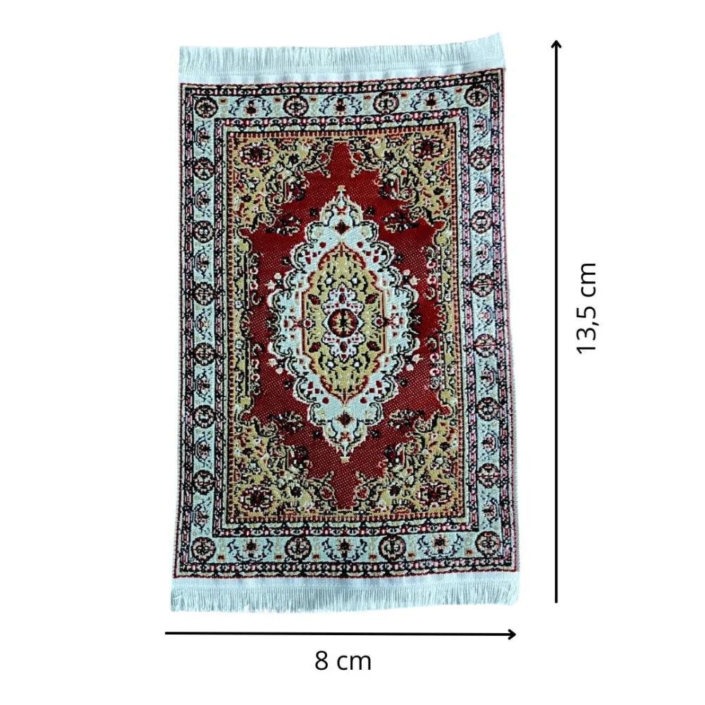 8×14 cm Persian Rug for 10–30 cm Nativity Figures