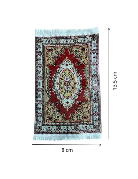 8×14 cm Persian Rug for 10–30 cm Nativity Figures