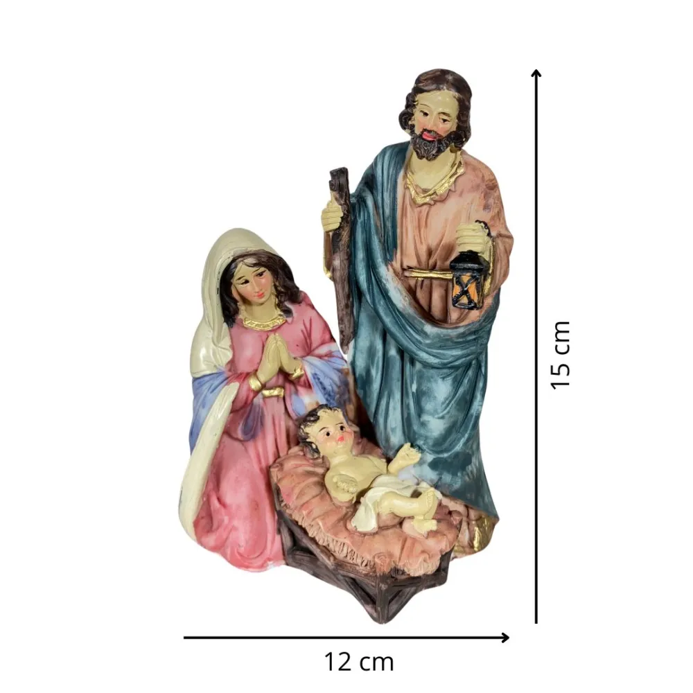 One-Piece Nativity Scene – 15 cm