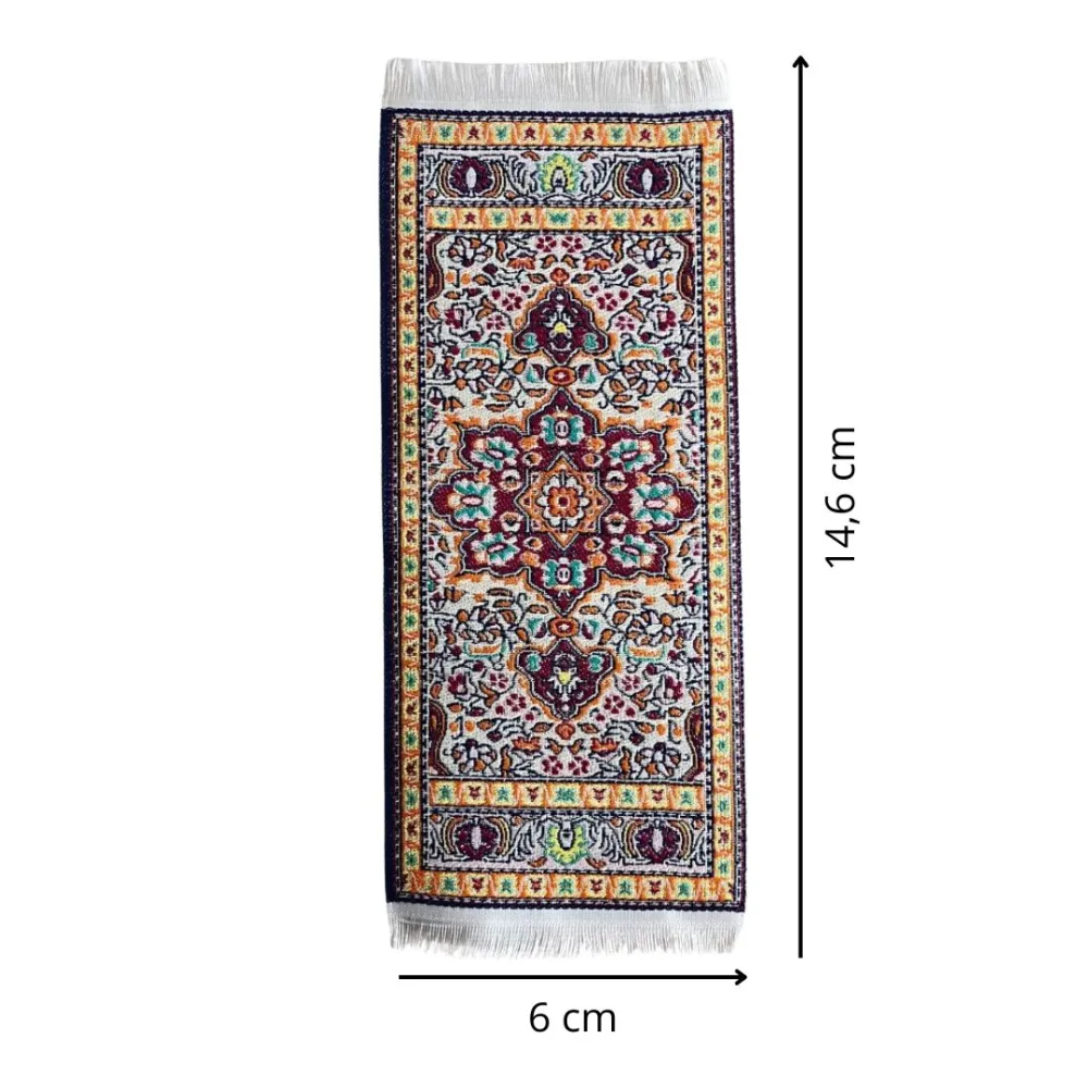 6×14 cm Fabric Rug for 10–30 cm Nativity Figures