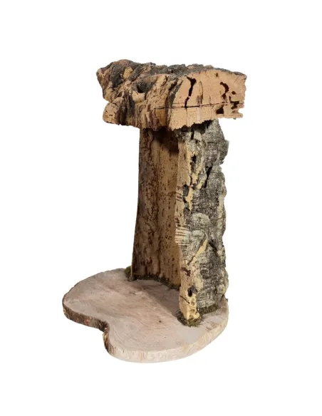 Ambientazione per Natività in sughero per statue da 12-15 cm