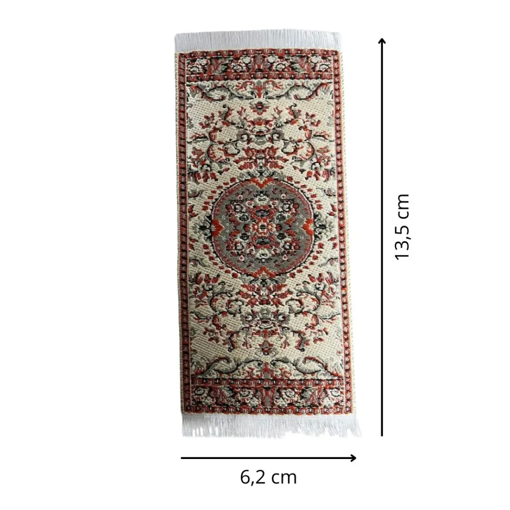 6×14 cm Persian Rug for 10–30 cm Nativity Figures