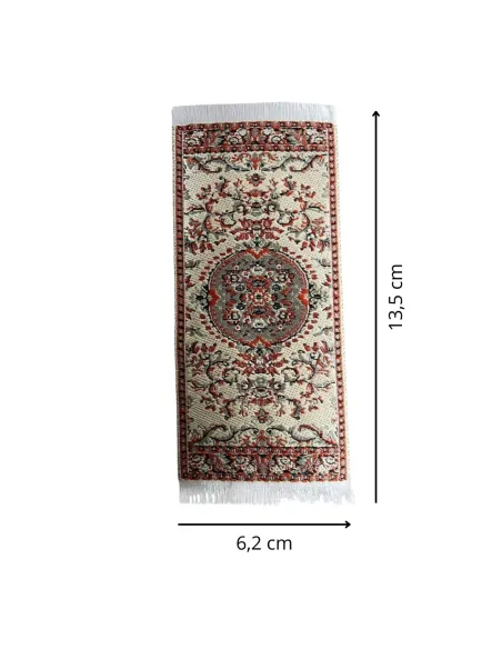 Tappeto persiano 6x14 cm per statue da 10 a 30 cm