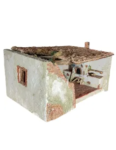 Ambientazione con forno completa di luci a batteria in polistirene per statue da 8-10 cm 2