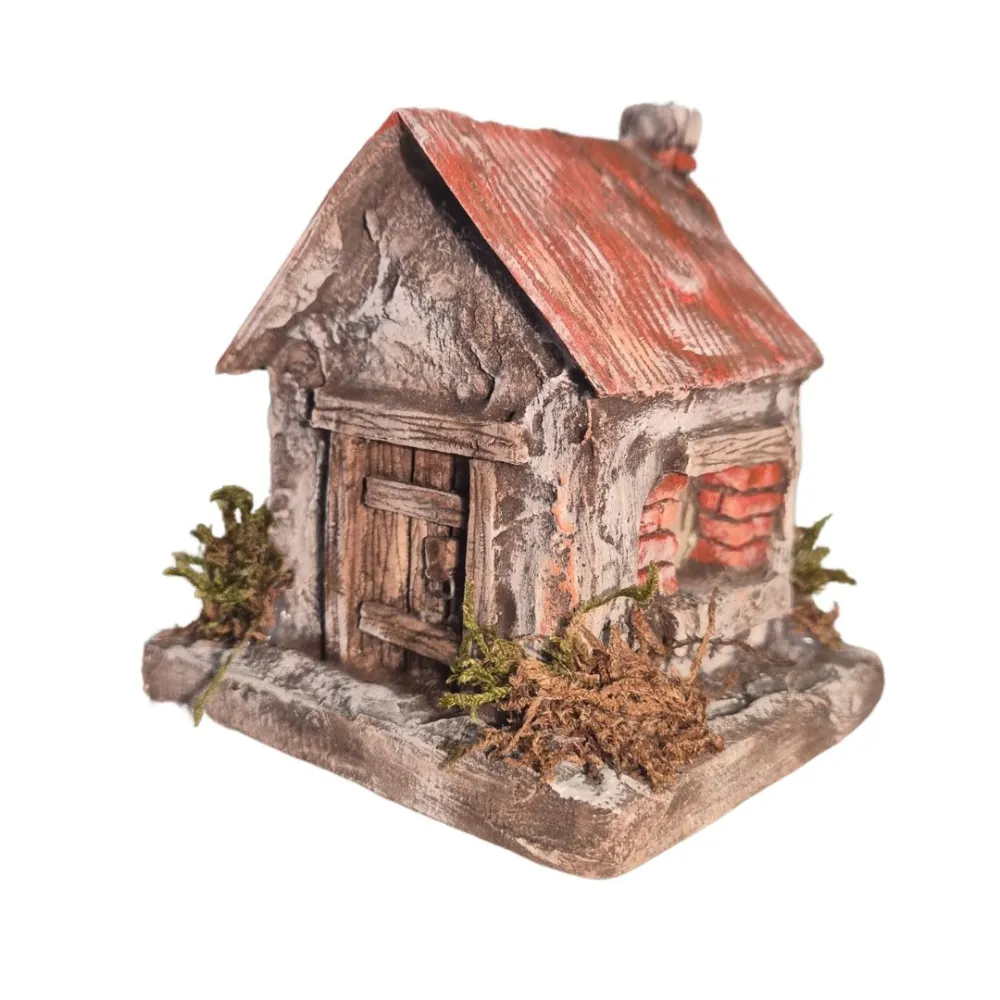 Mini Polystyrene House for 3,5 cm Nativity Figures