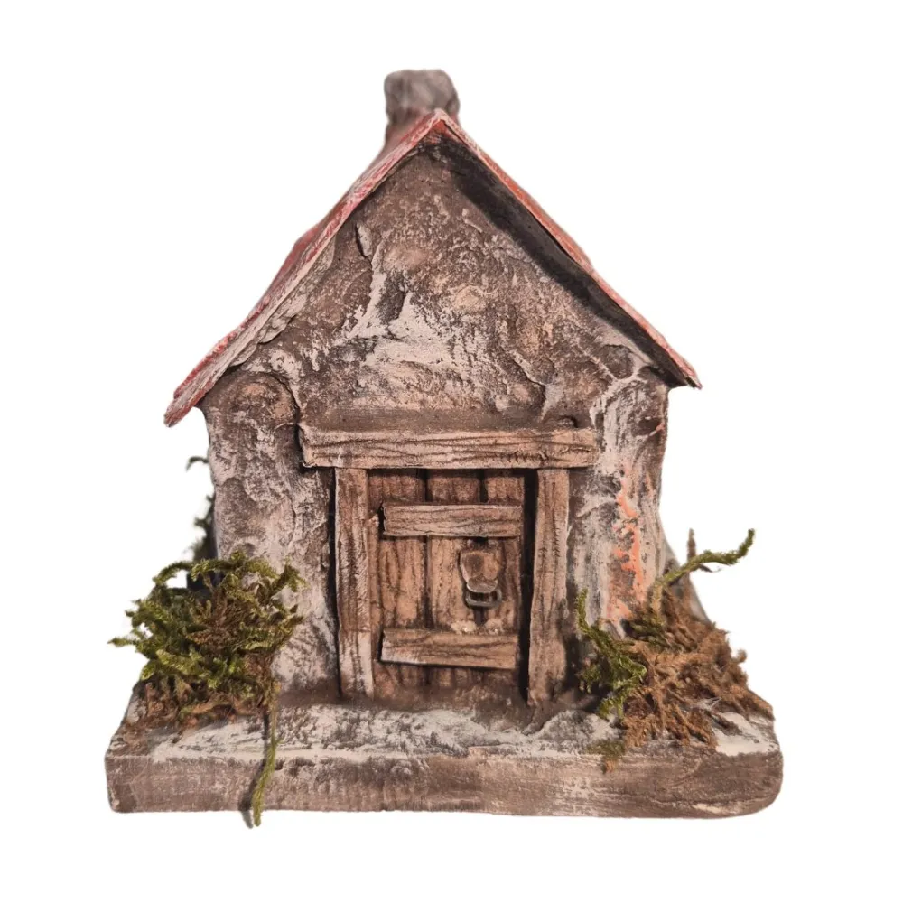 Mini Polystyrene House for 3,5 cm Nativity Figures