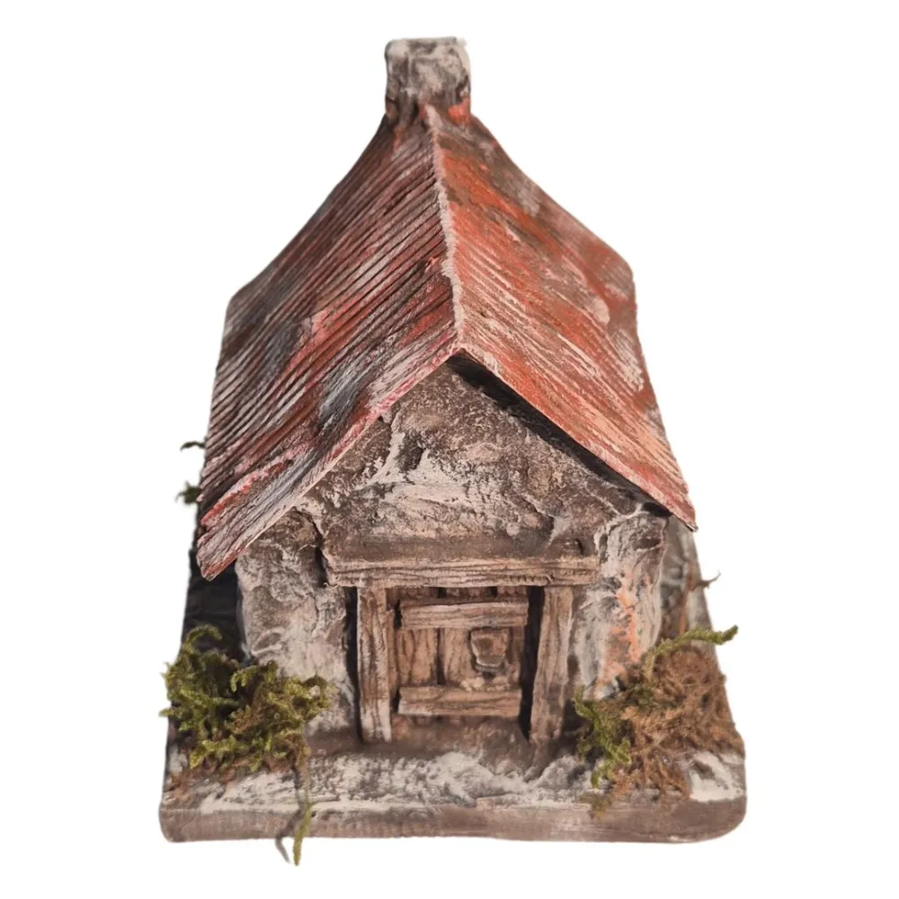 Mini Polystyrene House for 3,5 cm Nativity Figures